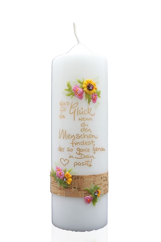 Geschenkkerze „Was für ein Glück“ Geschenkkerze „Was für ein Glück“