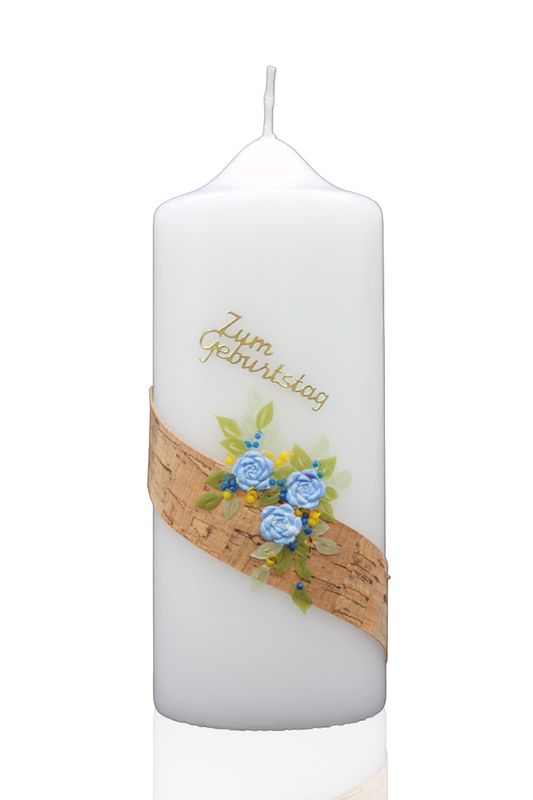 Geschenkkerze „Zum Geburtstag“ Geschenkkerze „Zum Geburtstag“