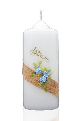 Geschenkkerze „Zum Geburtstag“
