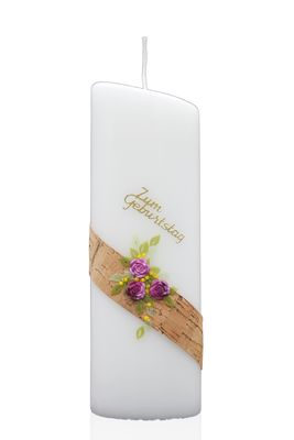 Geschenkkerze „Zum Geburtstag“ Geschenkkerze „Zum Geburtstag“