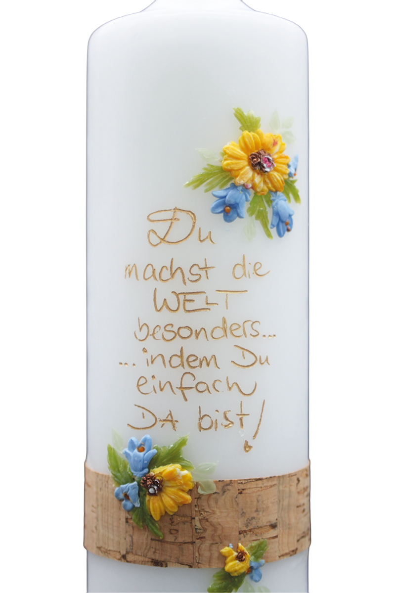 Geschenkkerze „Du bist besonders“