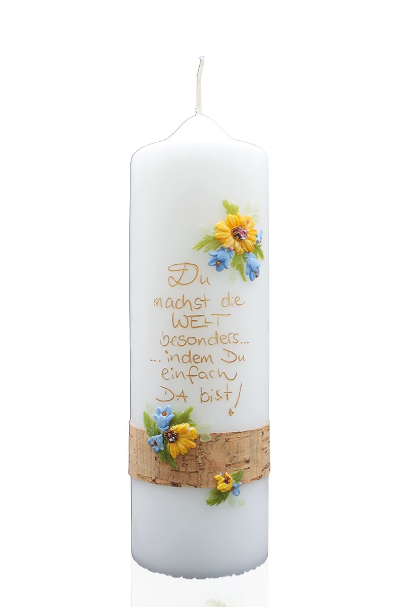 Geschenkkerze „Du bist besonders“