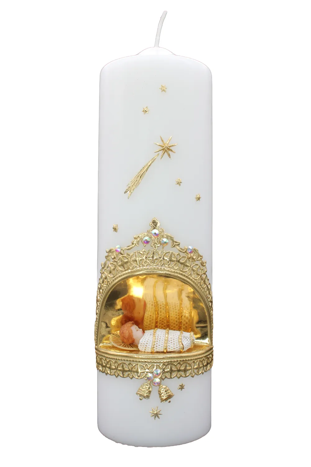 Weihnachtskerze „Jesulein & Sternschnuppe“ Weihnachtskerze „Jesulein & Sternschnuppe“