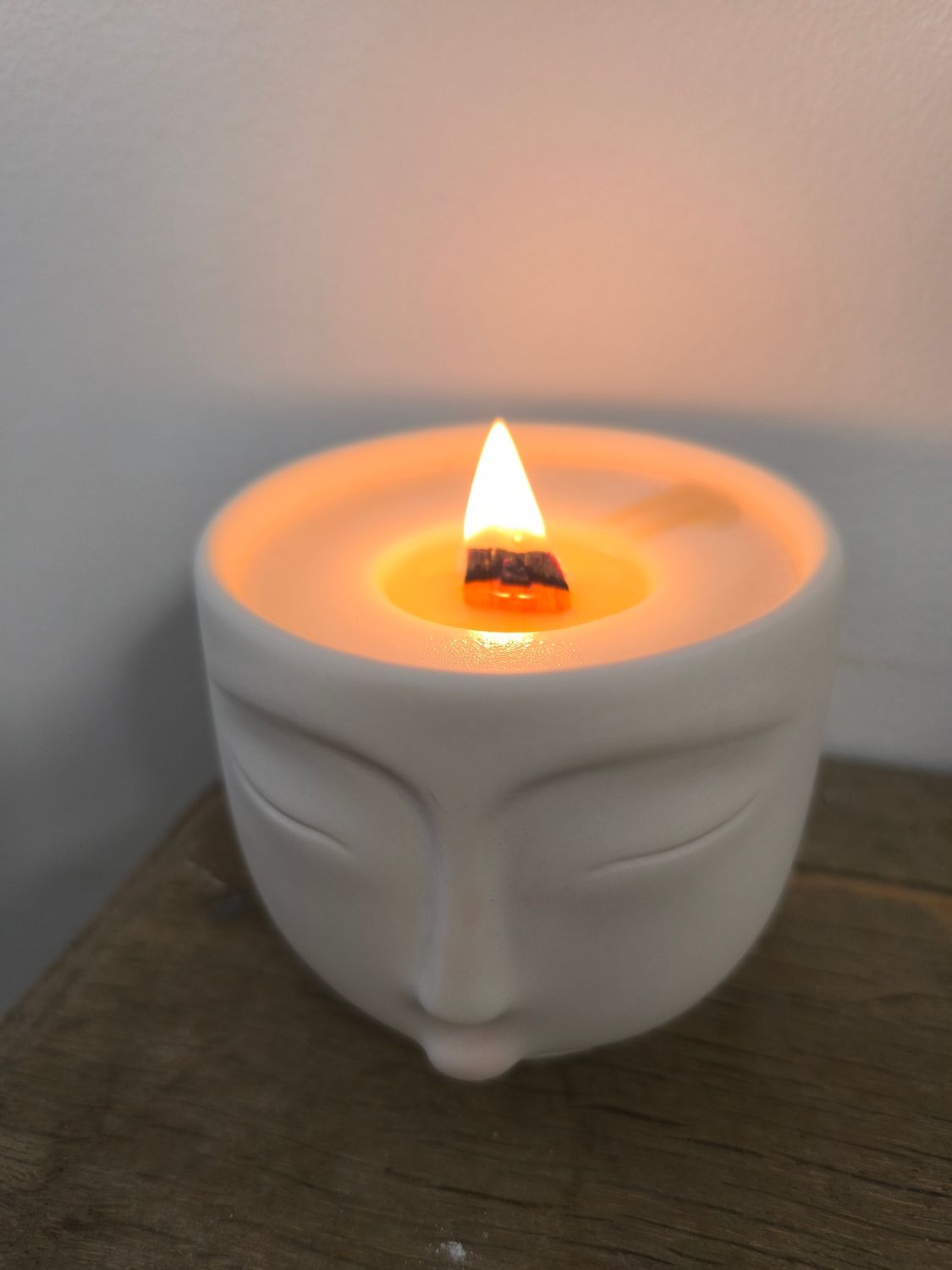 Mindfulness handgemaakte geurkaars Sleepy Time met geur lavendel en sandelhout