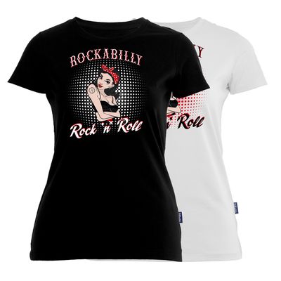 Damen T-Shirt Pin Up | Rck´n Roll