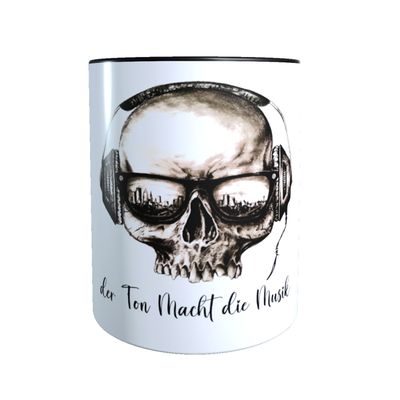 Tasse Totenkopf | Der Ton macht die Musik