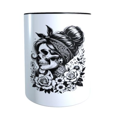Tasse Totenkopf | Mrs. Flower