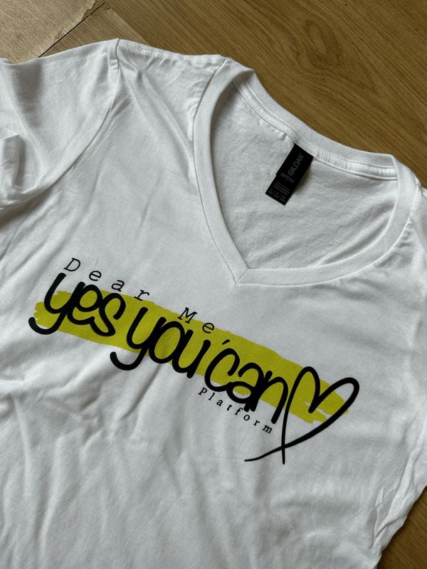 T-shirt Yes You Can - Lady