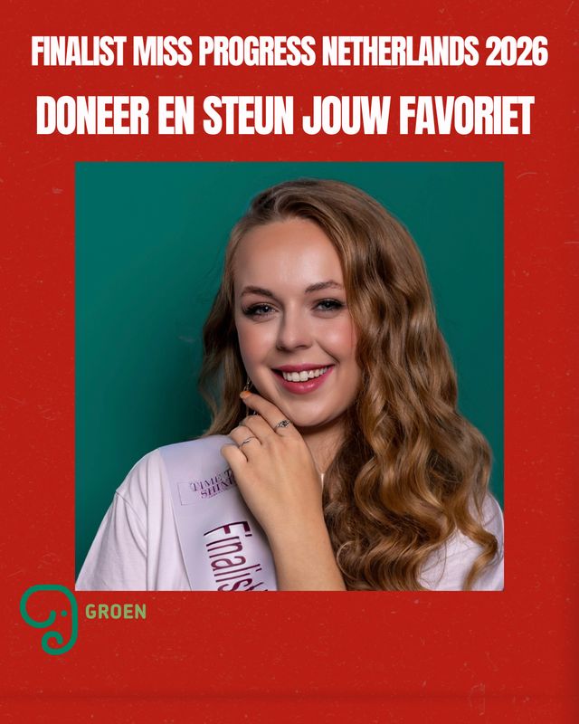 Donatie namens Rachel Finalist Miss Progress Netherlands 2026