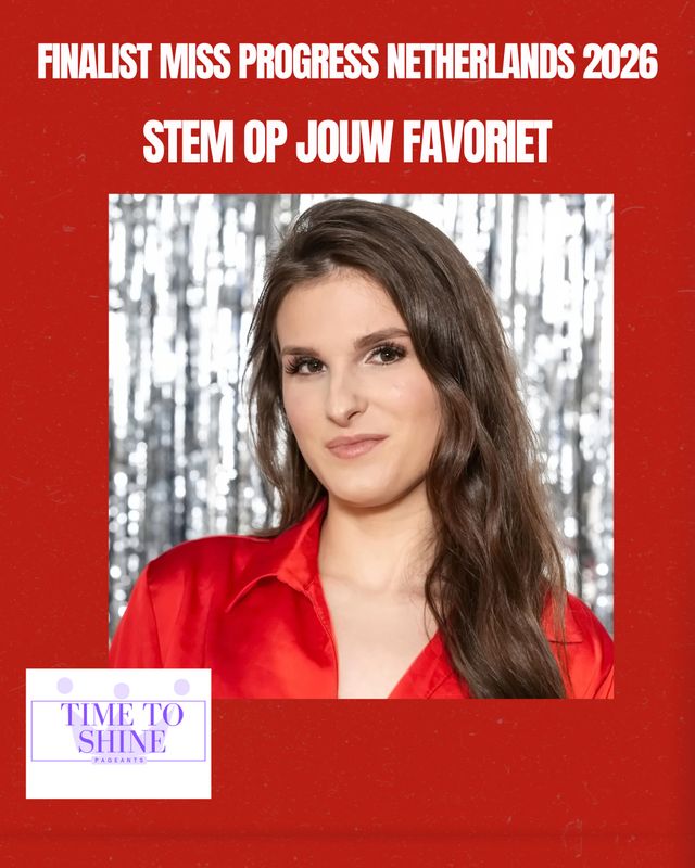 Voting Eline Finalist Miss Progress Netherlands 2026