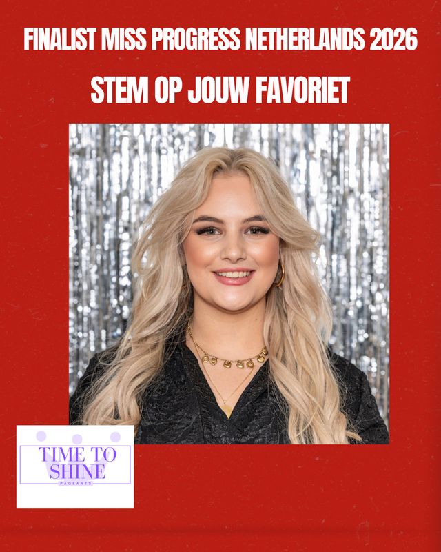 Voting Noëlle Finalist Miss Progress Netherlands 2026