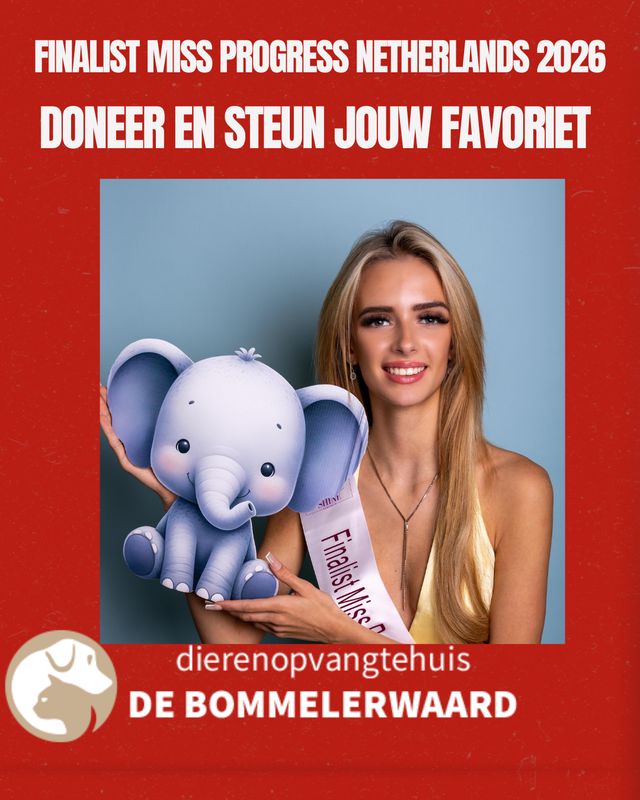 Donatie namens Esmée Finalist Miss Progress Netherlands 2026
