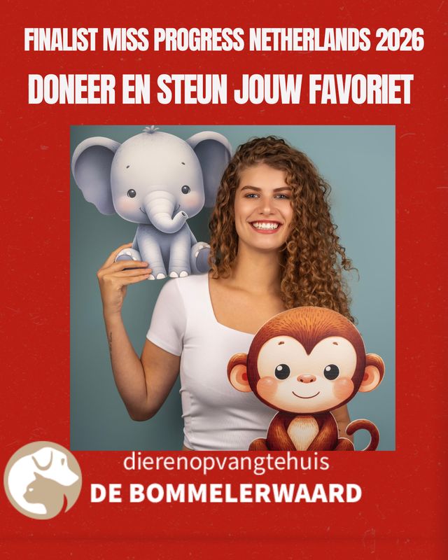 Donatie namens Kimberley Finalist Miss Progress Netherlands 2026