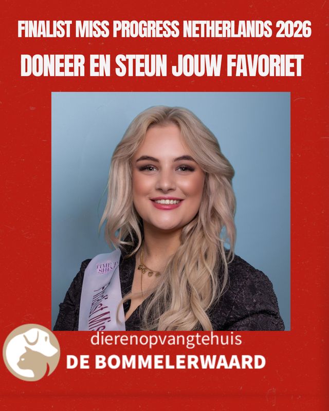 Donatie namens Noëlle Finalist Miss Progress Netherlands 2026