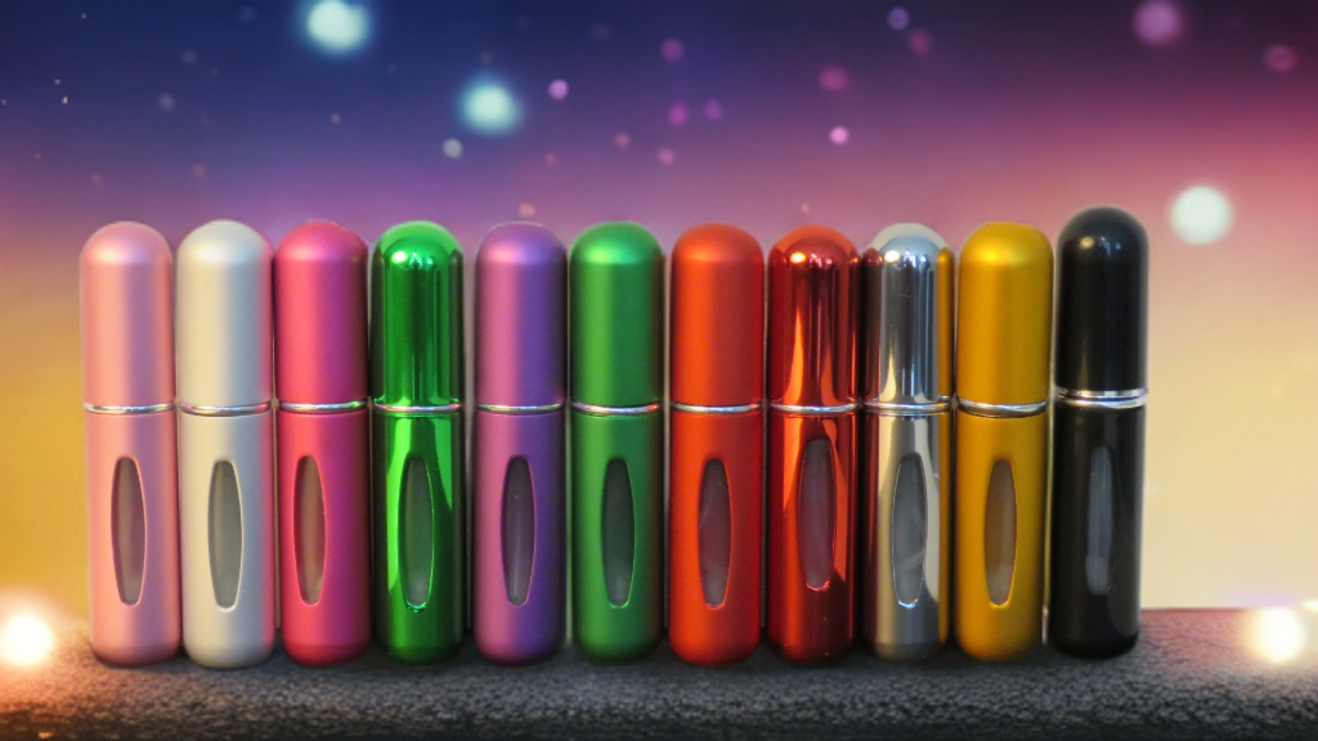 Mix of 5 Traveling Perfume Atomizer