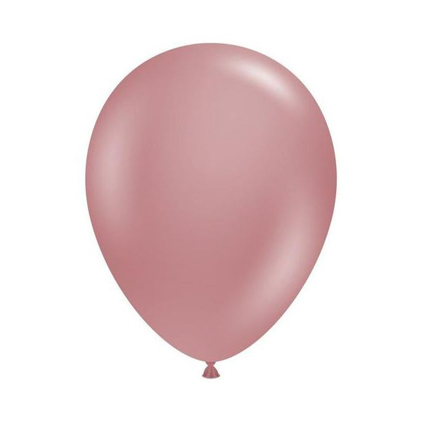 Tuftex Latex Balloons Canyon Rose 11in - 100 pieces