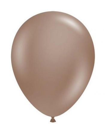 Tuftex Latex Balloons Cocoa 11in - 100 pieces