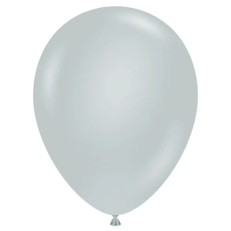 Tuftex Latex Balloons Fog 11in- 100 pieces