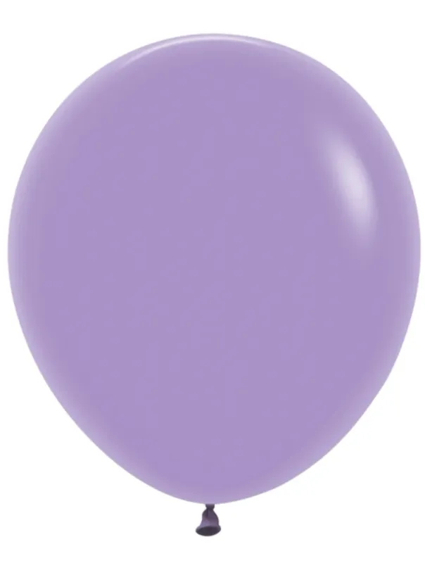 Sempertex Latex Balloons Deluxe Lilac 18in- 25 pieces