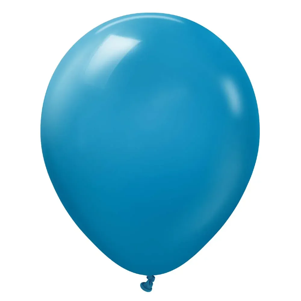 Kalisan Latex Balloon Deep Blue 12in- 50 pieces