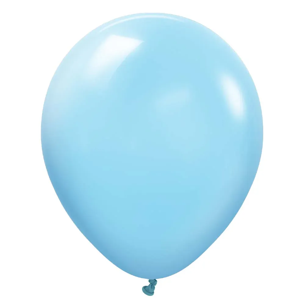 Kalisan Latex Balloon Standard Baby Blue 12in- 50 pieces