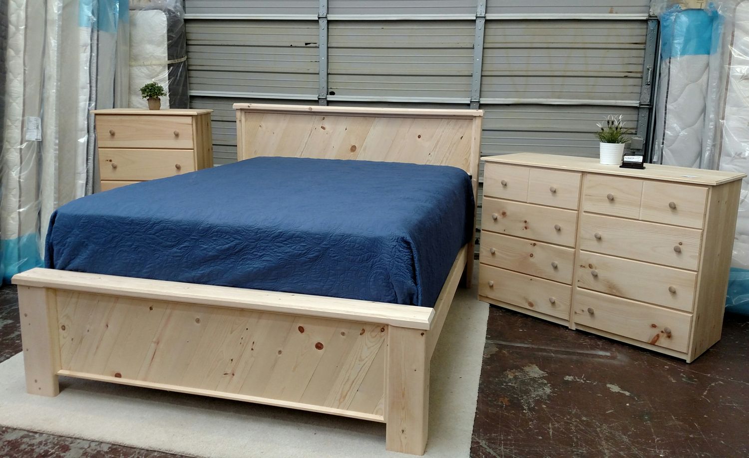 Harbor Style Bed, Color: Unfinished, Size: Twin