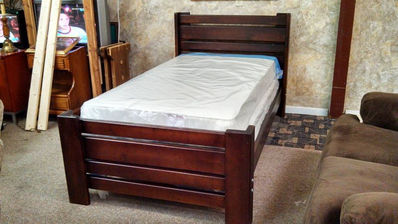 Plank Style Bed