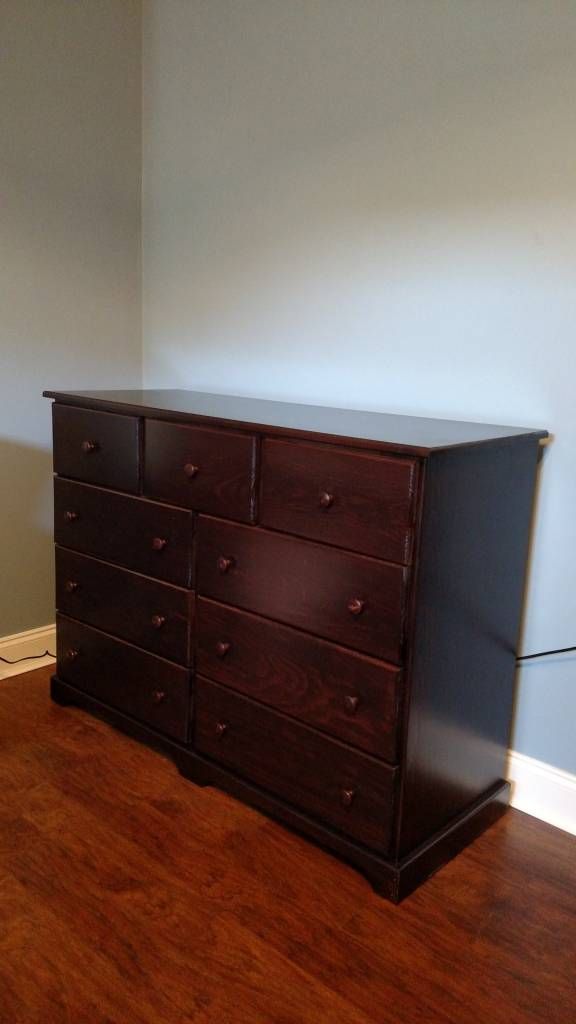 Valley Pine 9-Drawer Dresser - w/ Stock Finish