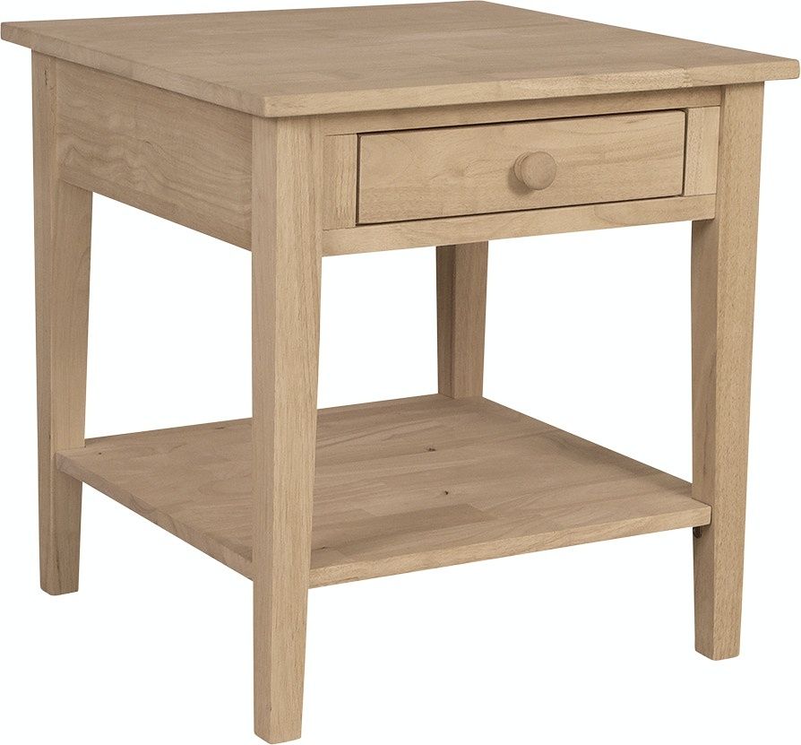 Destinations Spencer End Table 24&quot; L x 24&quot; D x 20&quot; T)