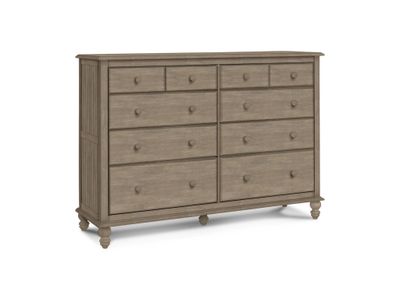 Cottage 10-Drawer Dresser w/ Stain finish