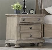 Ashcott Grey Two Drawer Nightstand