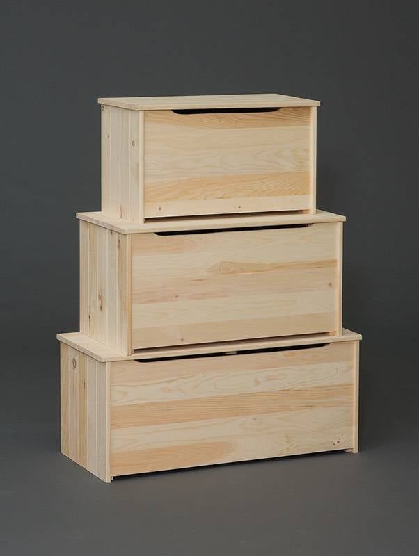 60&quot; Pine Box - Amish Built Unfinished