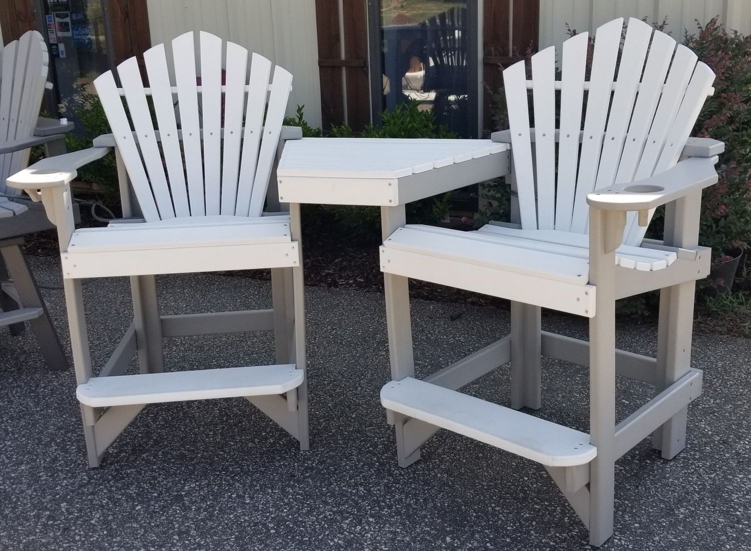 Tete-A-Tete 3pc set Pub Table with 2 chairs