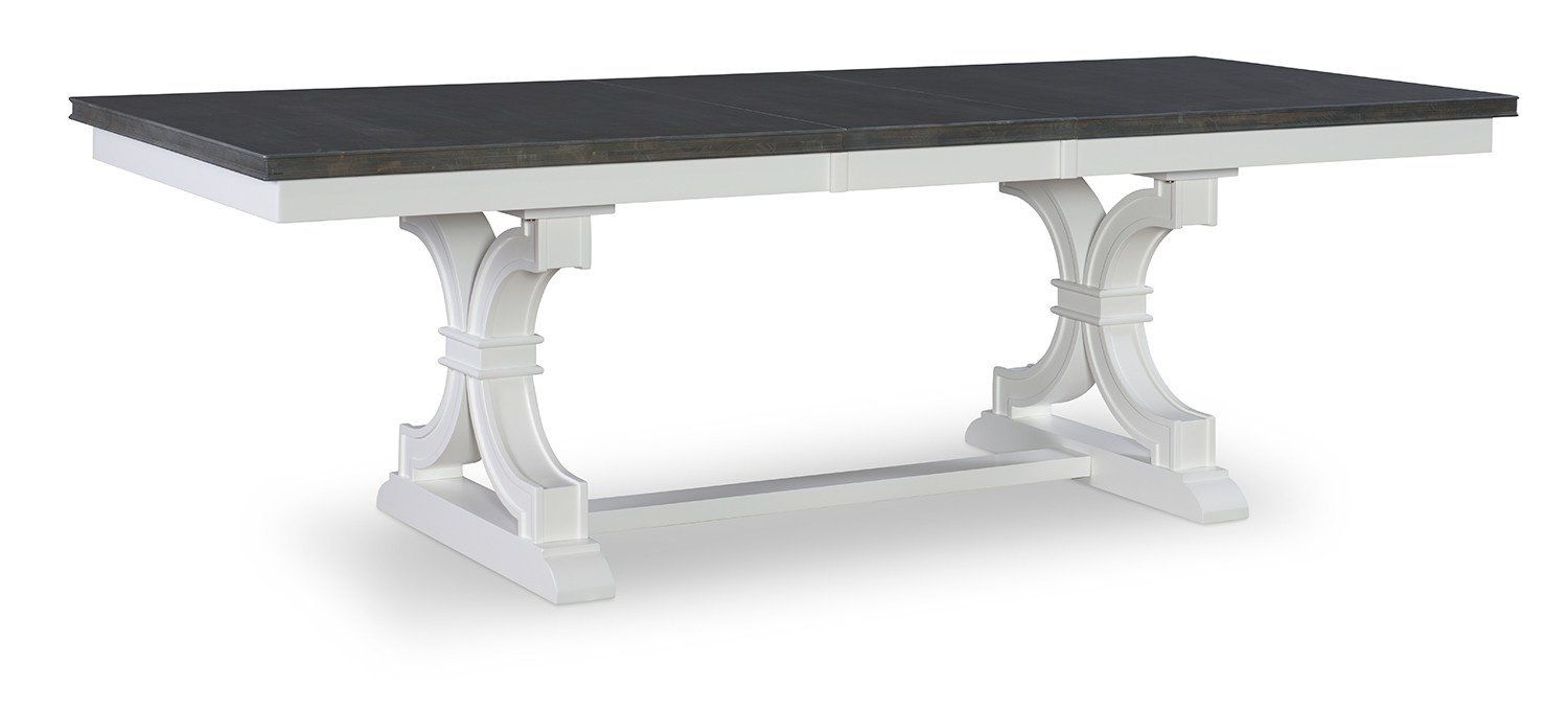 Cosmopolitan Sonoma Double-Pedestal Table (Specify 1 of 4 Color)