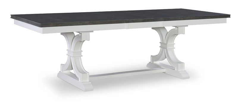 Cosmopolitan Sonoma Double-Pedestal Table (Specify 1 of 4 Color)
