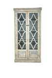 Maribelle Cabinet - Antique Blue w/ blue interior