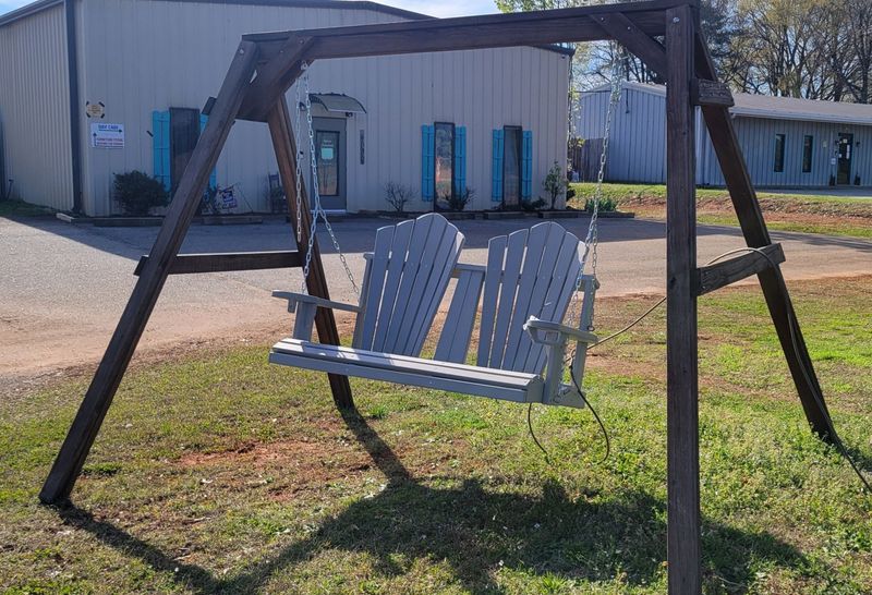 Amish Wooden Swing  A-Frame
