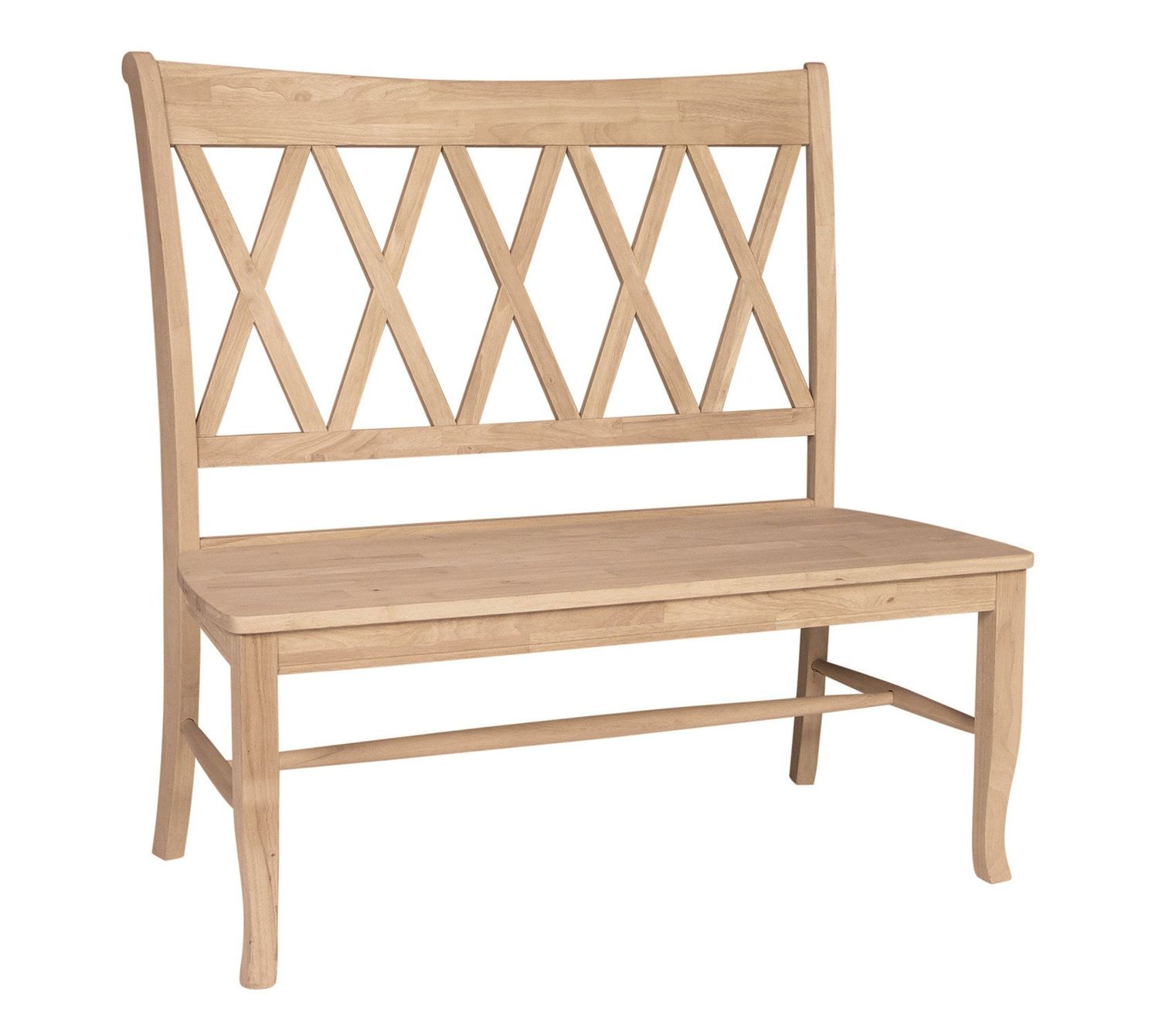 Double XX Back Bench - unfinished