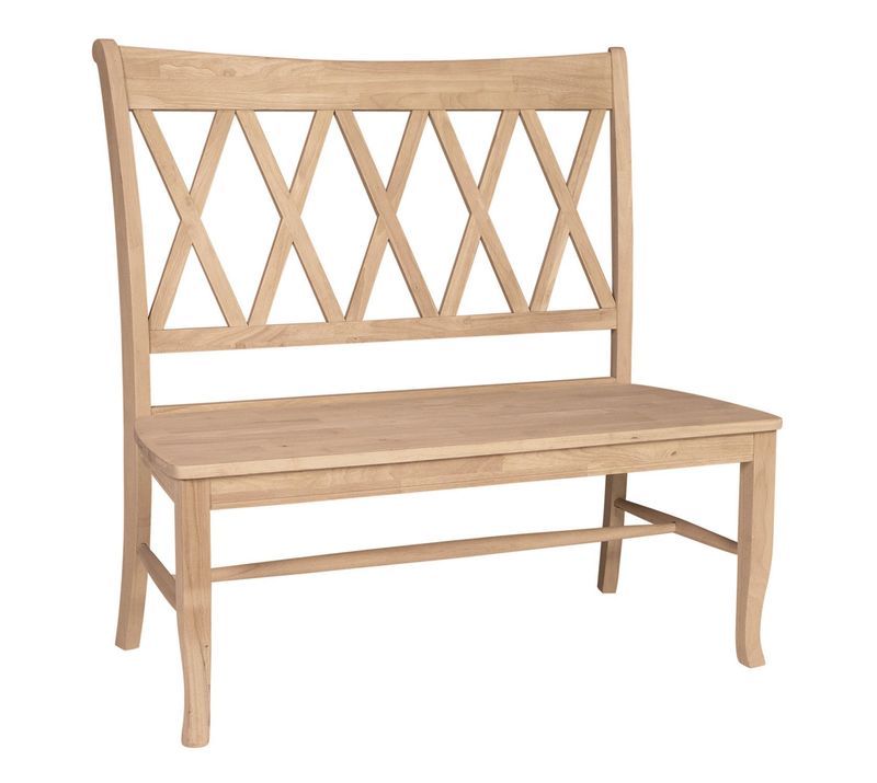 Double XX Back Bench - unfinished