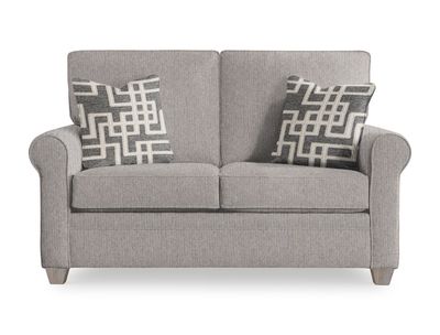 Drew Roll Arm Love Seat (Specify color)