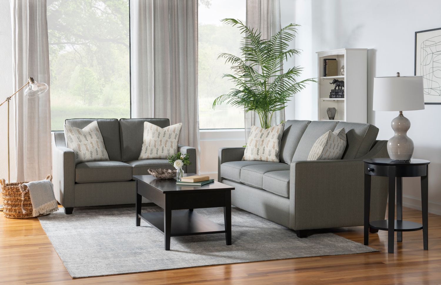 Ryley Track Arm Series Love Seat (58&quot; x 40&quot; x 39&quot;)