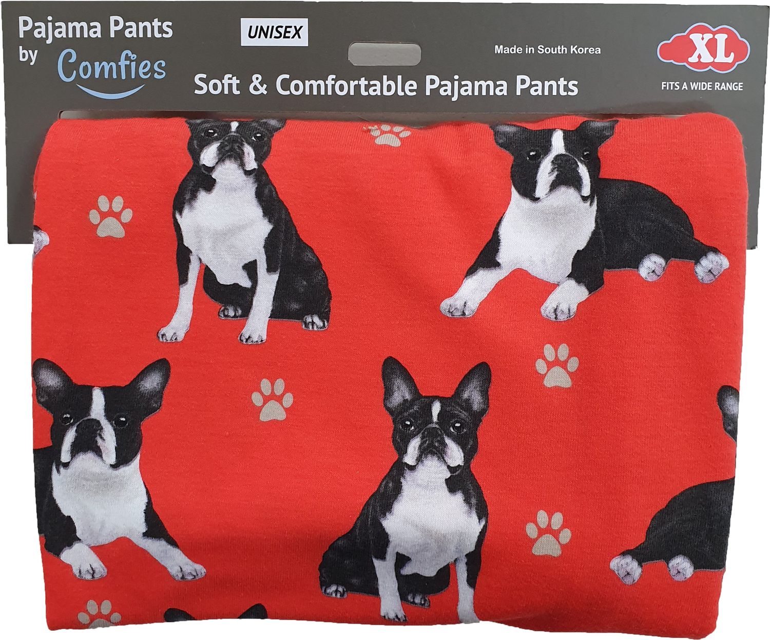 Boston Terrier Pajama Bottoms