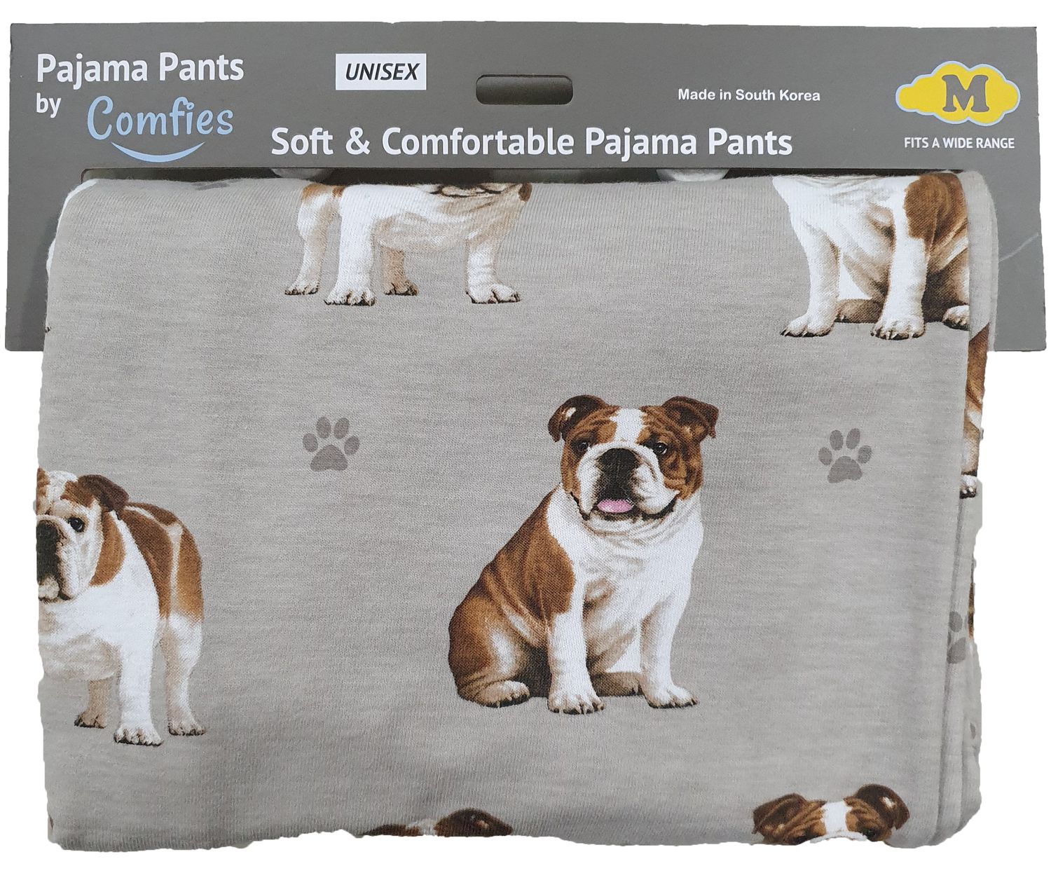 Bulldog Pajama Bottoms