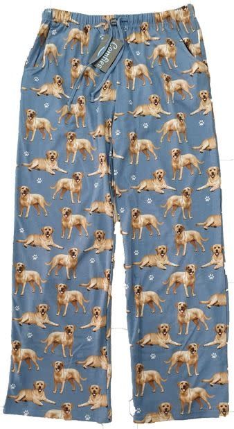 Yellow Labrador Pajama Bottoms