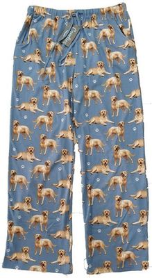Yellow Labrador Pajama Bottoms