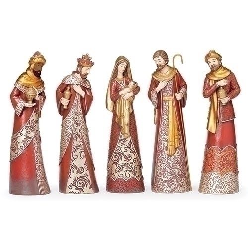 Red &amp; Gold Nativity