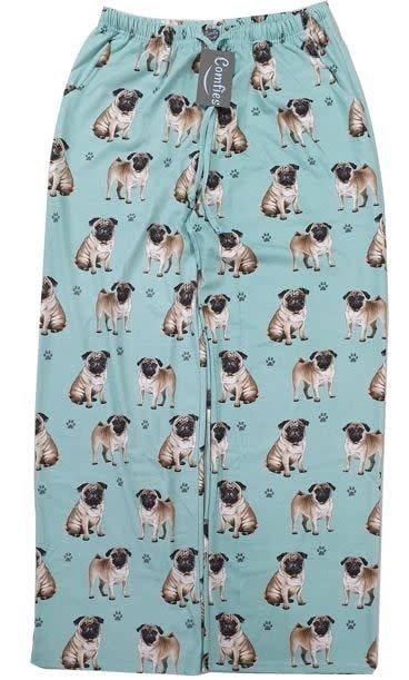 Pug Pajama Bottoms
