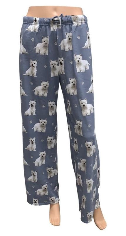 Westie Pajama Bottoms