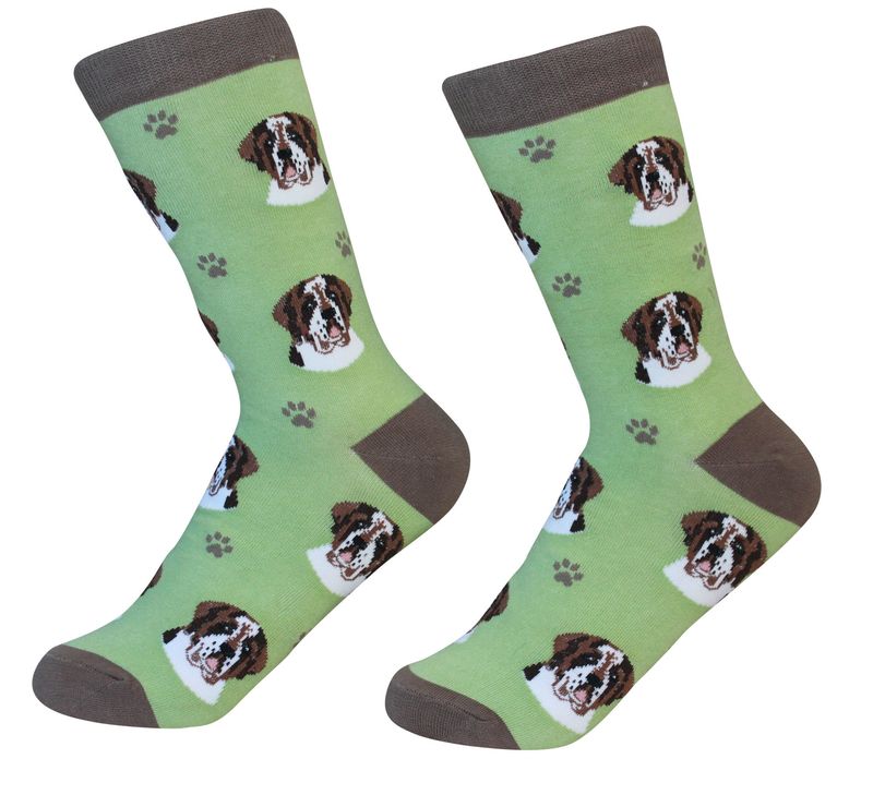 Saint Bernard Socks