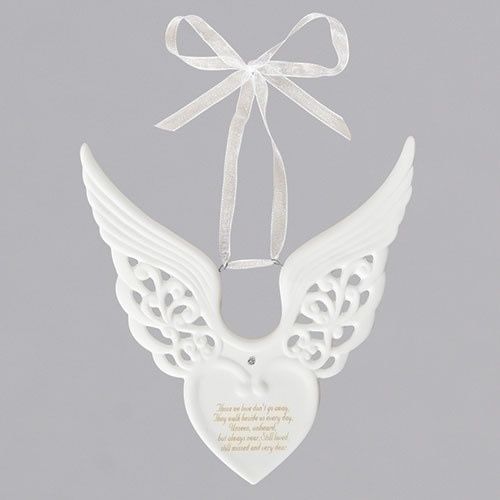 Memorial Wing Heart Ornament